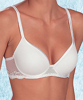 Convertible bras: strapless bras - clear straps bras: Donna Diana