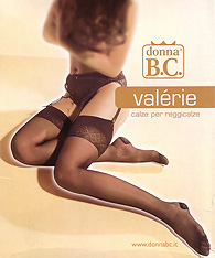 Stockings to wear with suspender belt  - Donna BC Valerie60