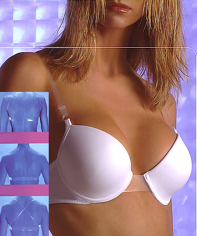 Lormar Freedom Double  preformed bra without underwire cups