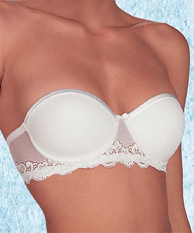Convertible bras: strapless bras - clear straps bras: Donna Diana art.8082